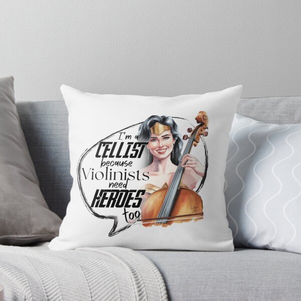 Item preview, I'm a cellist because violinists need heroes too, #2 designed and sold by Rodrigoaso.