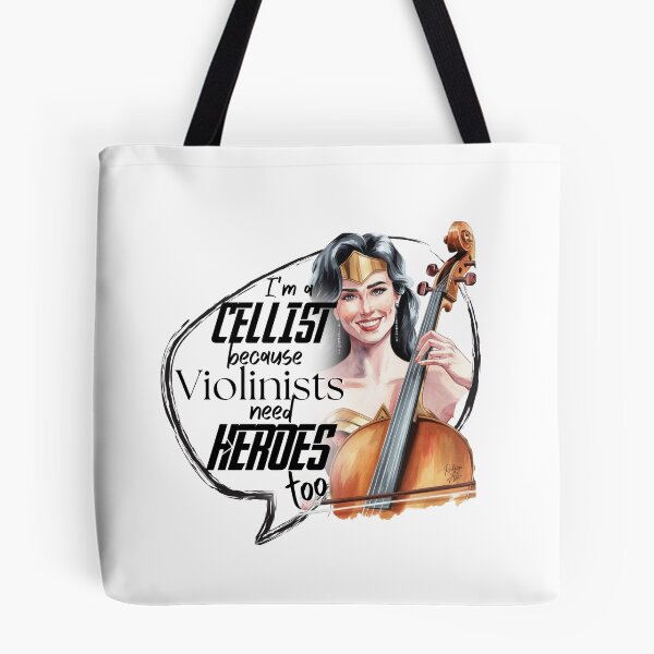 Artikelvorschau, Ich bin Cellist, weil auch Geiger Helden brauchen, #2 entworfen und verkauft von Rodrigoaso.
