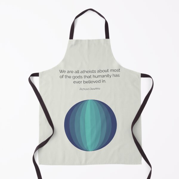 Item preview, Richard Dawkins We Are All Atheists Quote Geometric Art designed and sold by kakarikihill.