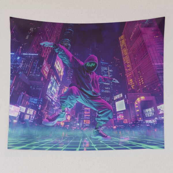 Item preview, Cyberpunk Breakdancer designed and sold by FuturiTravel.