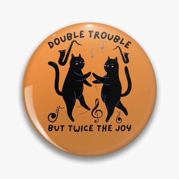 Item preview, Double trouble but twice the joy designed and sold by BritishDelights.