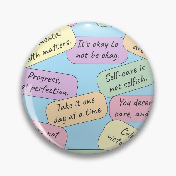 Item preview, Mental Health Reminders Artwork designed and sold by kakarikihill.