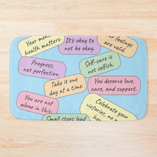 Item preview, Mental Health Reminders Artwork designed and sold by kakarikihill.