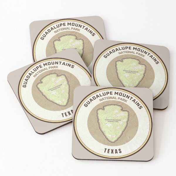 Item preview, Souvenir Map - Guadalupe Mountains National Park designed and sold by Willz Designz.