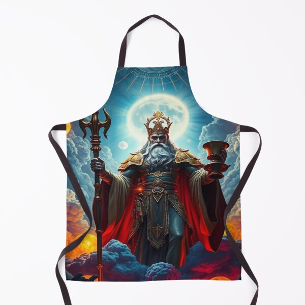 Item preview, Celestial Deity: A Mythical Vision in Electric Colors designed and sold by Arts Unlimited.
