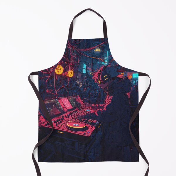 Item preview, DJ Cyberpunk designed and sold by FuturiTravel.