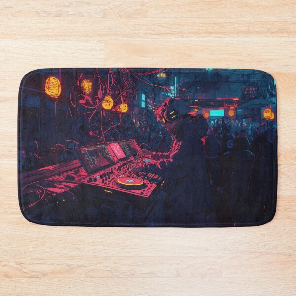 Item preview, DJ Cyberpunk designed and sold by FuturiTravel.