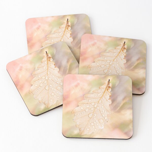 Item preview, Raindrops on dead leaf designed and sold by Images by Chris de Blank.