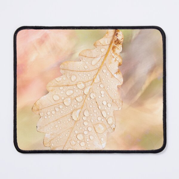 Item preview, Raindrops on dead leaf designed and sold by Images by Chris de Blank.