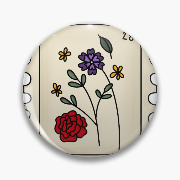 Item preview, Floral postage stamp #2 designed and sold by Hailey Joy.