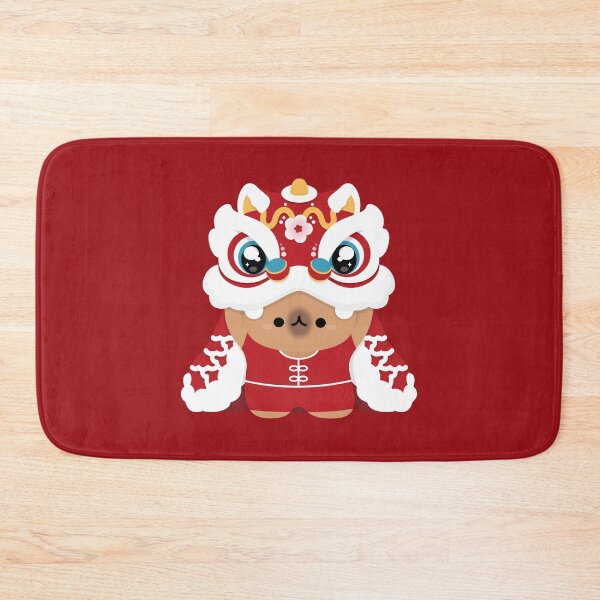 Item preview, Chinese New Year - Lion Dance Capybara designed and sold by theladyernestember.