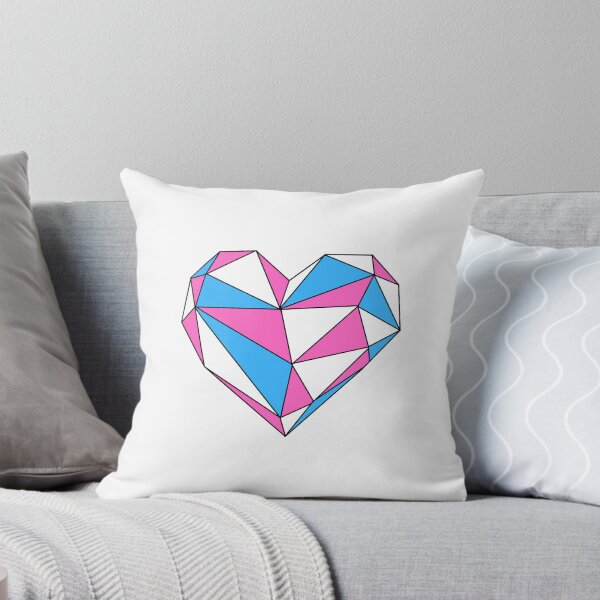 Item preview, Transgender Pride Heart designed and sold by BrainChaosArt.