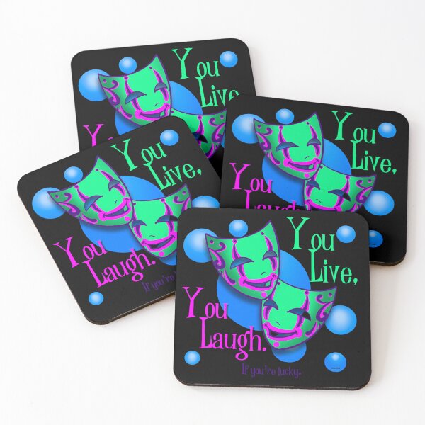 Item preview, You Live, You Laugh, If you’re Lucky designed and sold by MetroInk.