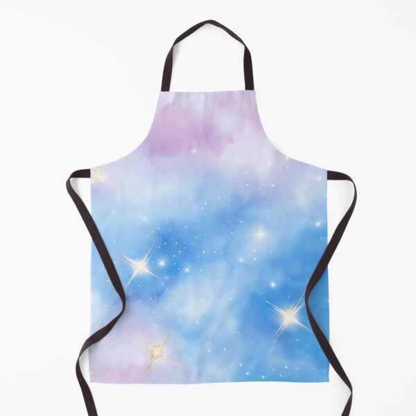 Item preview, Pastel Sky Background With Stars and Clouds designed and sold by GoldenTealArts.