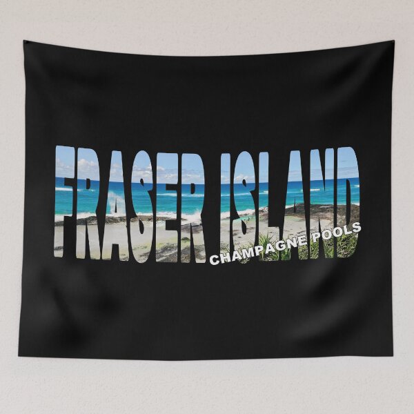Item preview, FRASER ISLAND Champagne Pools - Queensland Australia Day designed and sold by Adam Gormley.