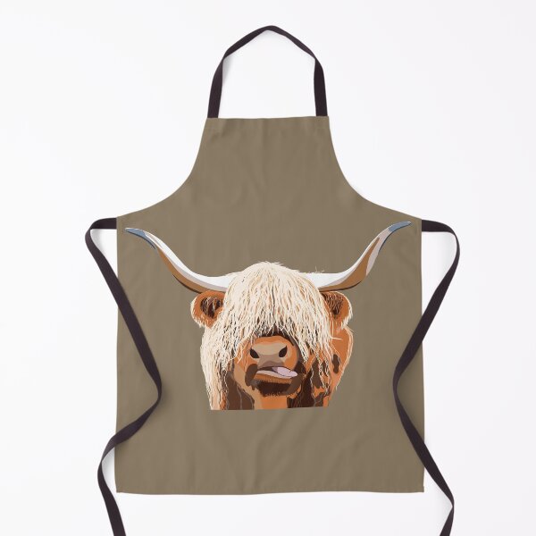 Item preview, Sweet Highland Cow designed and sold by Peace-Love-Art.