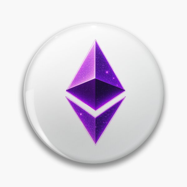 Item preview, Glowing Starry Purple Ethereum Symbol designed and sold by RebelPaintBrush.