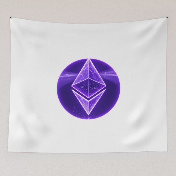 Item preview, Purple Ethereum Logo designed and sold by RebelPaintBrush.
