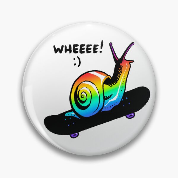 Item preview, Cool Skateboard Snail designed and sold by fingerteethart.
