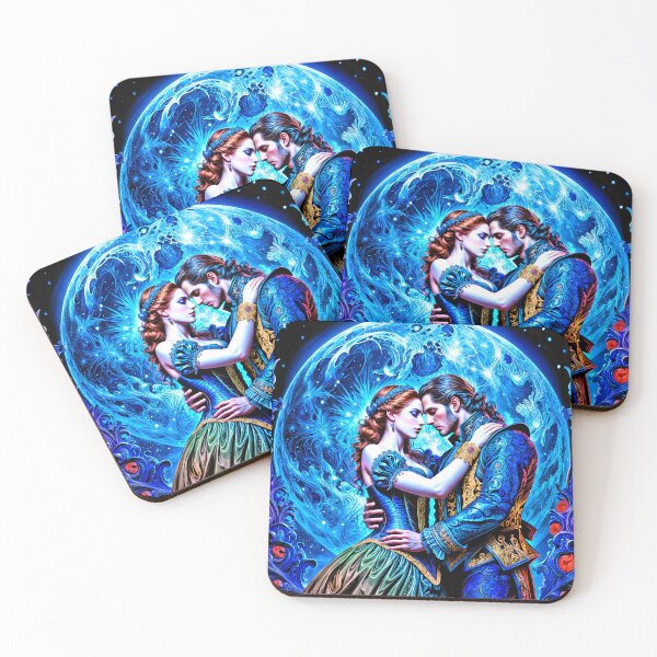 Item preview, Gothic blue love designed and sold by OvidiumArt.
