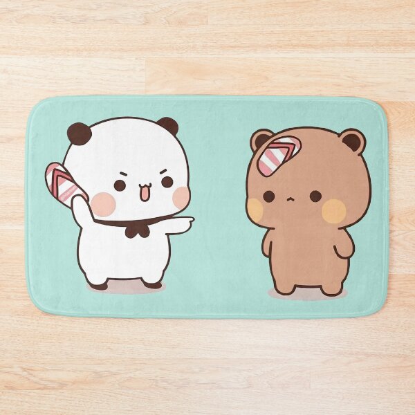 Item preview, Dudu Is Mad At Bubu Throwing Sandals designed and sold by PandaBearShop.
