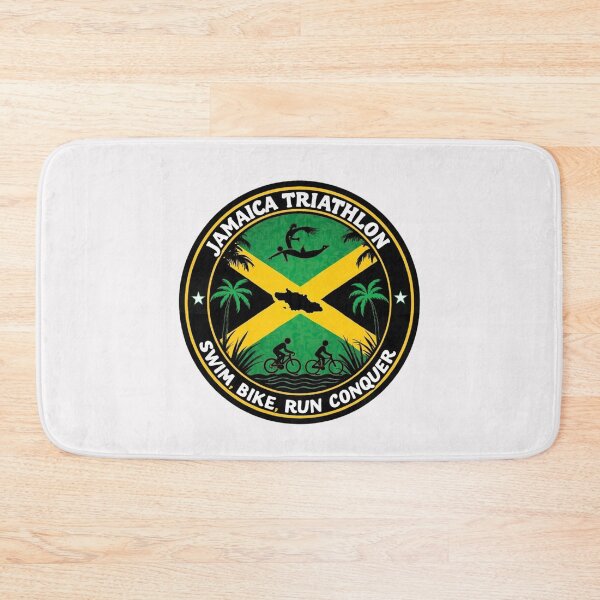Item preview, Jamaica Triathlon – Swim, Bike, Run with Island Vibes designed and sold by Triathlongram.