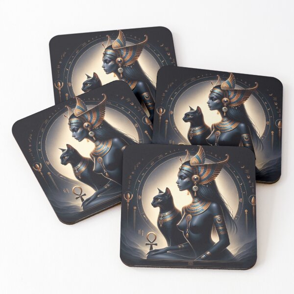 Item preview, Ancient Egyptian Bastet Lioness Goddess Egyptian mythology  designed and sold by AnalajiaDesigns.