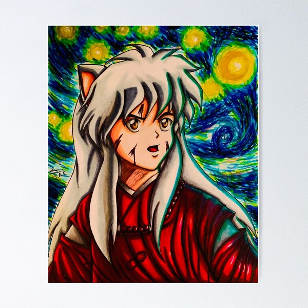 Item preview, The Fox under the Starry Night  designed and sold by Grekoarts.