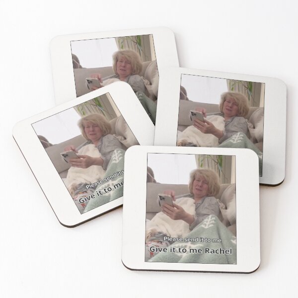Item preview, Give it to me Rachel Tiktok Meme designed and sold by Femme Pastel Collective.