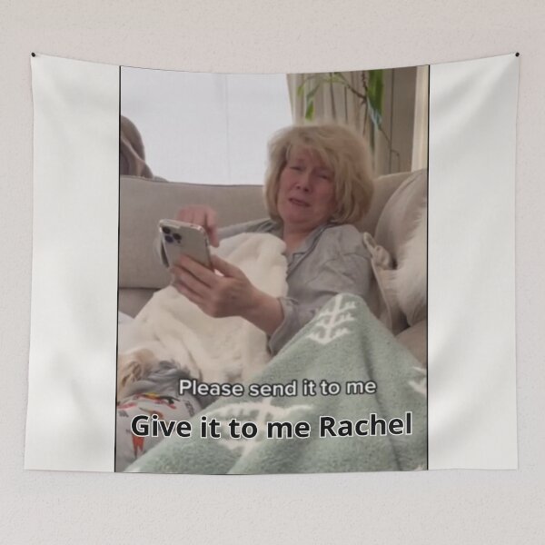 Item preview, Give it to me Rachel Tiktok Meme designed and sold by Femme Pastel Collective.