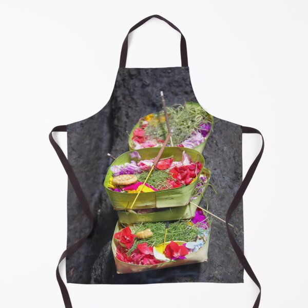 Item preview, Ofrendas en la cascada Taman Beji Griya en Ubud, Bali, Indonesia designed and sold by The Botanical Jason.
