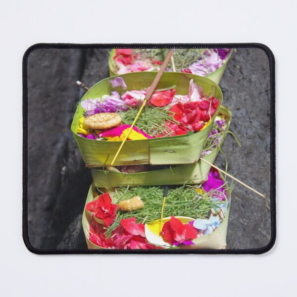 Item preview, Offerings at Taman Beji Griya Waterfall in Ubud, Bali, Indonesia designed and sold by The Botanical Jason.