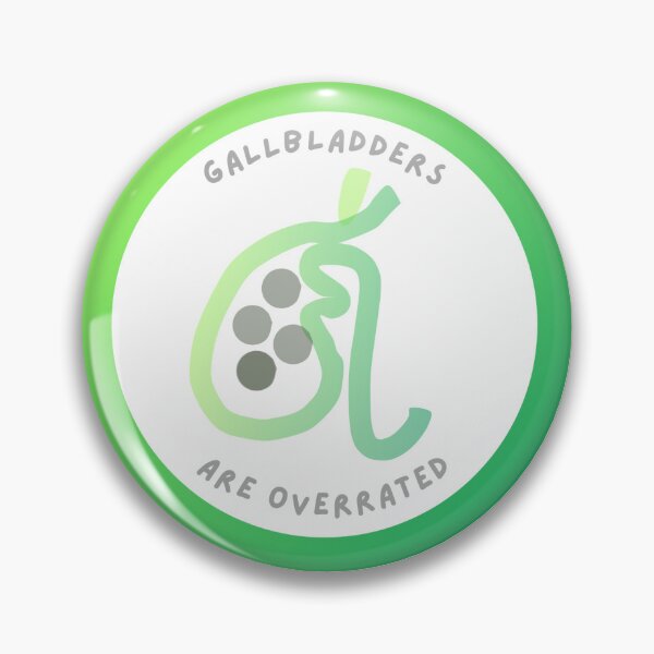 Item preview, Gallbladders Are Overrated - Green designed and sold by creativecarrds.