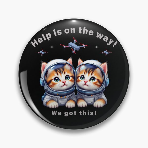 Item preview, Space Kitty designed and sold by Crazy Before Cats.