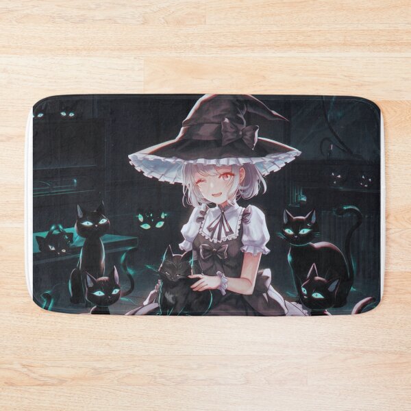 Item preview, Enchanted Witch and Her Mystic Cats designed and sold by PattaZone.