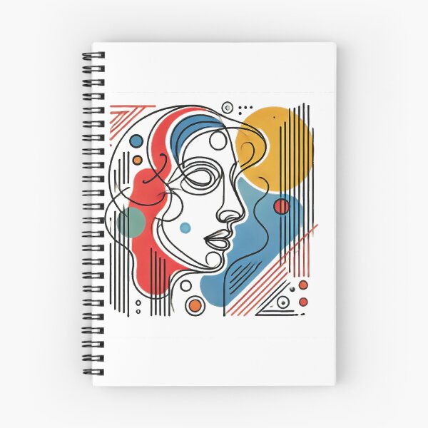 Item preview, Minimalist Line Human Face of Color v1 designed and sold by KriticalDesigns.