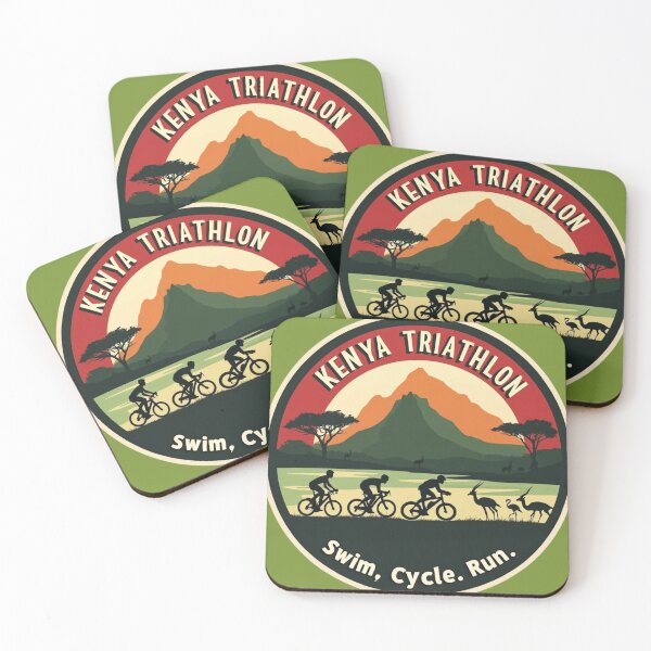Item preview, Proud Kenyan Triathlete – Swim, Bike, Run designed and sold by Triathlongram.