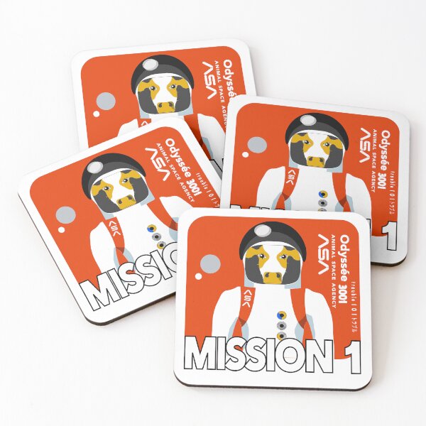 Item preview, ANIMAL SPACE AGENCY 1 designed and sold by trouble101.
