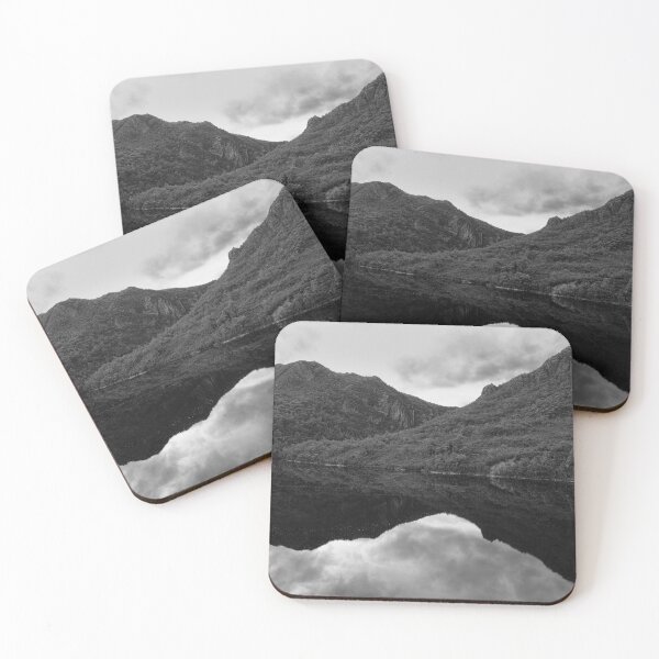 Item preview, Lake Rosebery Reflections - black and white, Tasmania, Australia designed and sold by Norman Repacholi | Keystone Photography.