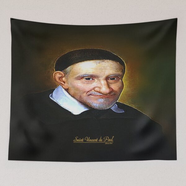Item preview, Saint Vincent de Paul designed and sold by LitanyLane.