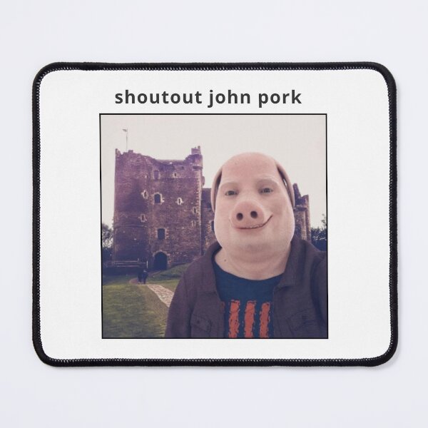 Item preview, Shoutout John Pork designed and sold by Femme Pastel Collective.
