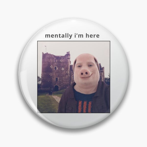 Item preview, Mentally I'm With John Pork designed and sold by Femme Pastel Collective.