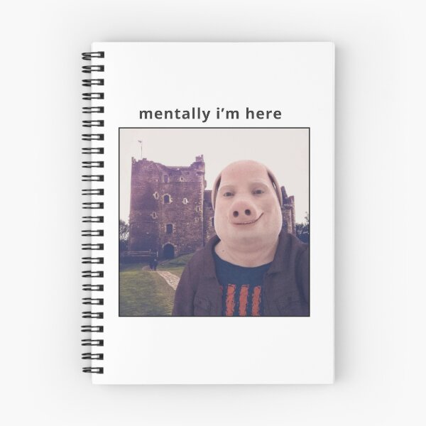 Item preview, Mentally I'm With John Pork designed and sold by Femme Pastel Collective.