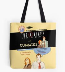 The X Files for dummies by Mimie Tote Bag