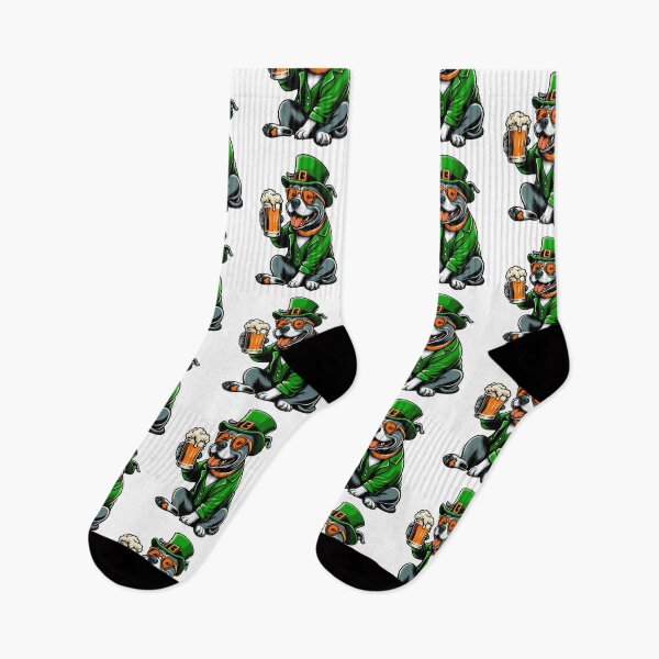 Item preview, Pit Bulls Dog St Patrick's Day designed and sold by doodIllustrate.