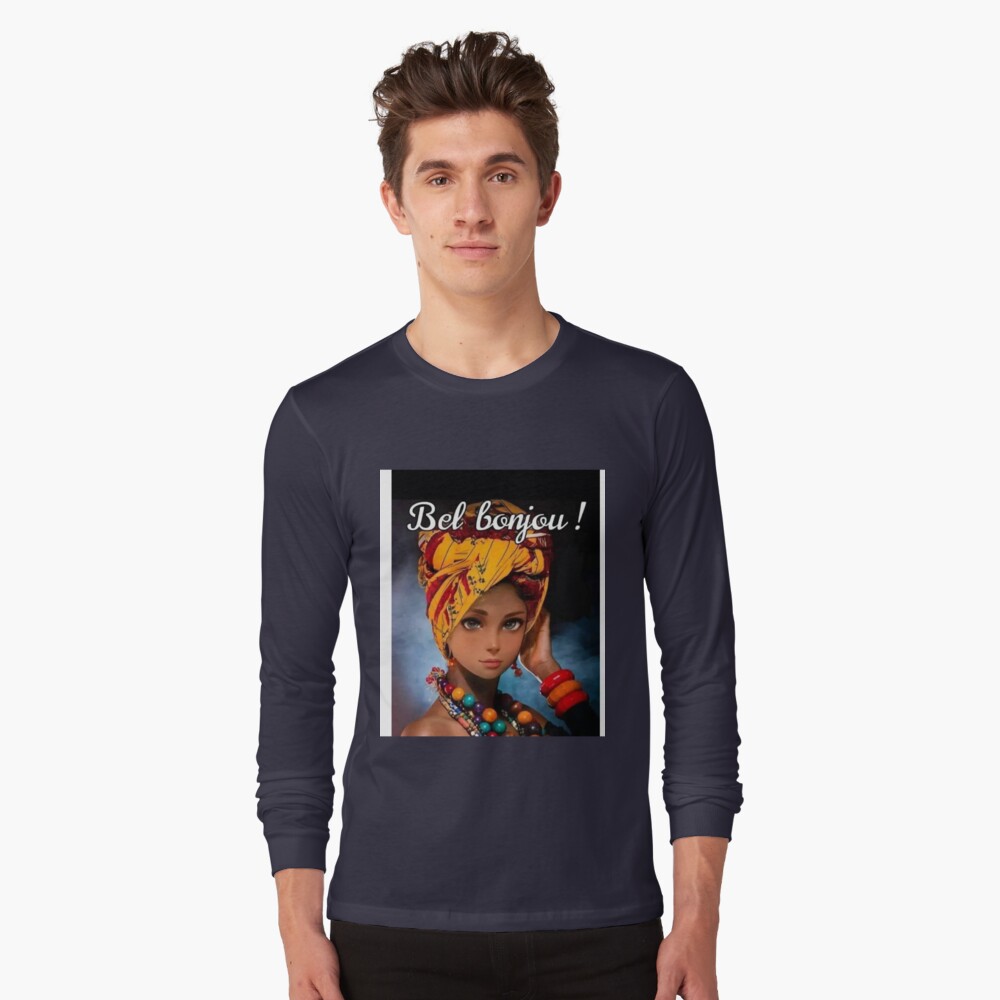 Aperçu de l'œuvre T-shirt manches longues créée et vendue par charlolo.