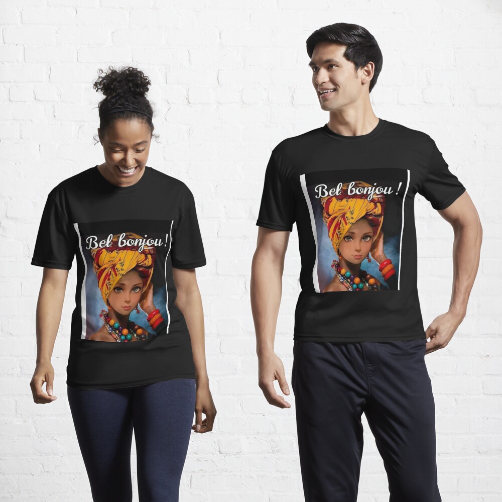 Aperçu de l'œuvre T-shirt respirant créée et vendue par charlolo.