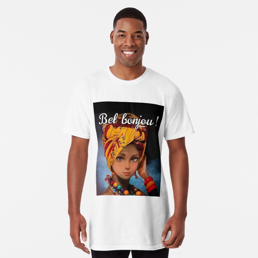 Aperçu de l'œuvre T-shirt long créée et vendue par charlolo.