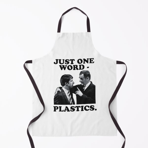 Item preview, The Graduate - Just One Word - Plastics (B&W) designed and sold by Ch2Trillion.
