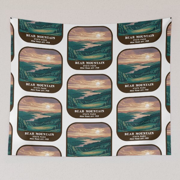 Item preview, Vintage Bear Mountain State Park (New York State Park) designed and sold by RabbitK.
